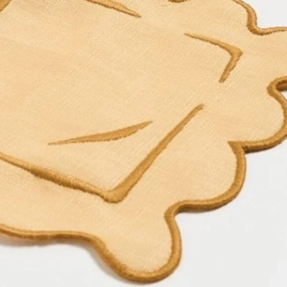 NEW IN BOX! Piecework Pasta Cocktail Napkin Set - Hostess Entertaining Gift - Picture 8 of 8